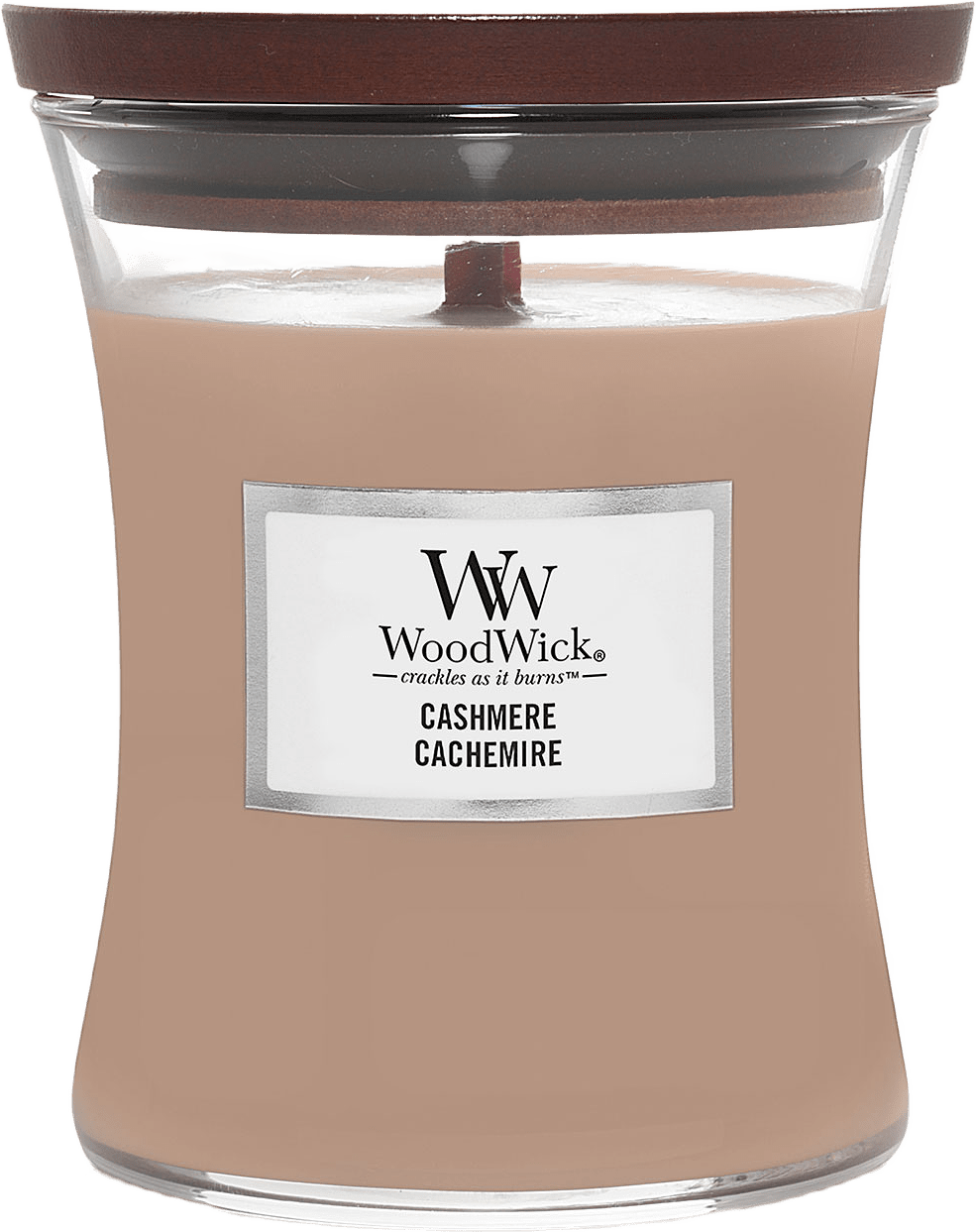 Hourglass Medium Cashmere, från WoodWick, i färgen Hourglass Cashmere.