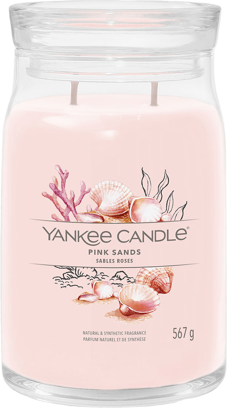Signature Large Jar Pink Sands