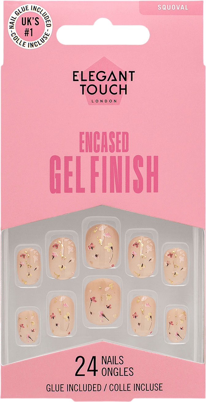 Gel Finish Encased Gel - Forever Flowers