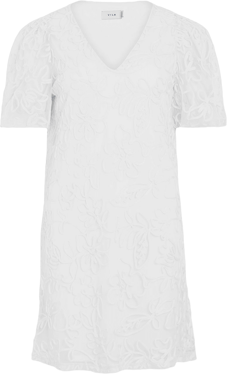 Midiklänning, från Vila, i färgen Cloud Dancer.