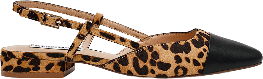 Belinda-L Ballerina, från Steve Madden, i färgen Leopard.