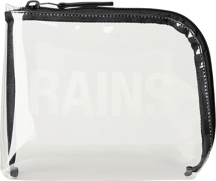 Texel Cosmetic Bag W3, från Rains, i färgen Transparent.