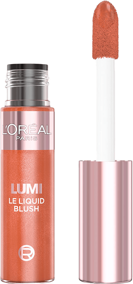 Lumi Le Liquid Blush, från L'Oréal Paris, i färgen Glowy Warm Peach.