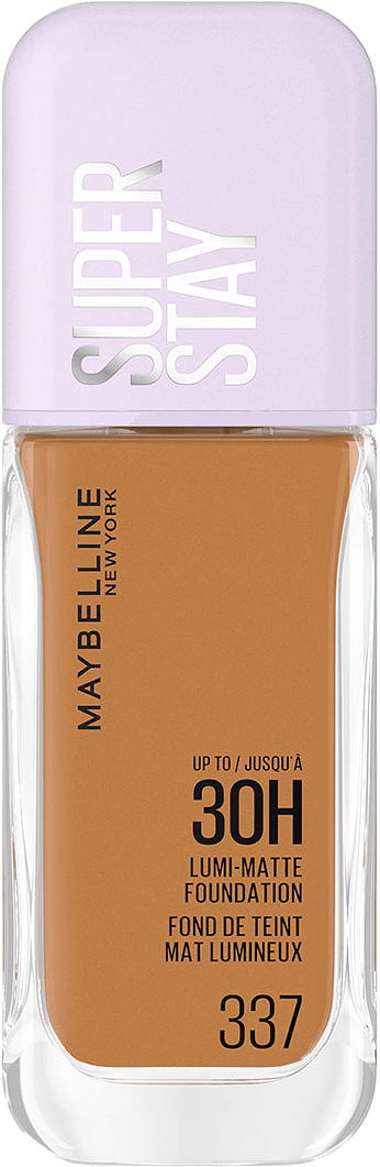Superstay Lumi Matte Foundation, från Maybelline, i färgen 337.