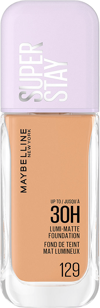 Superstay Lumi Matte Foundation, från Maybelline, i färgen 129.