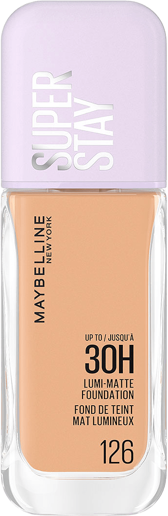Superstay Lumi Matte Foundation, från Maybelline, i färgen 126.