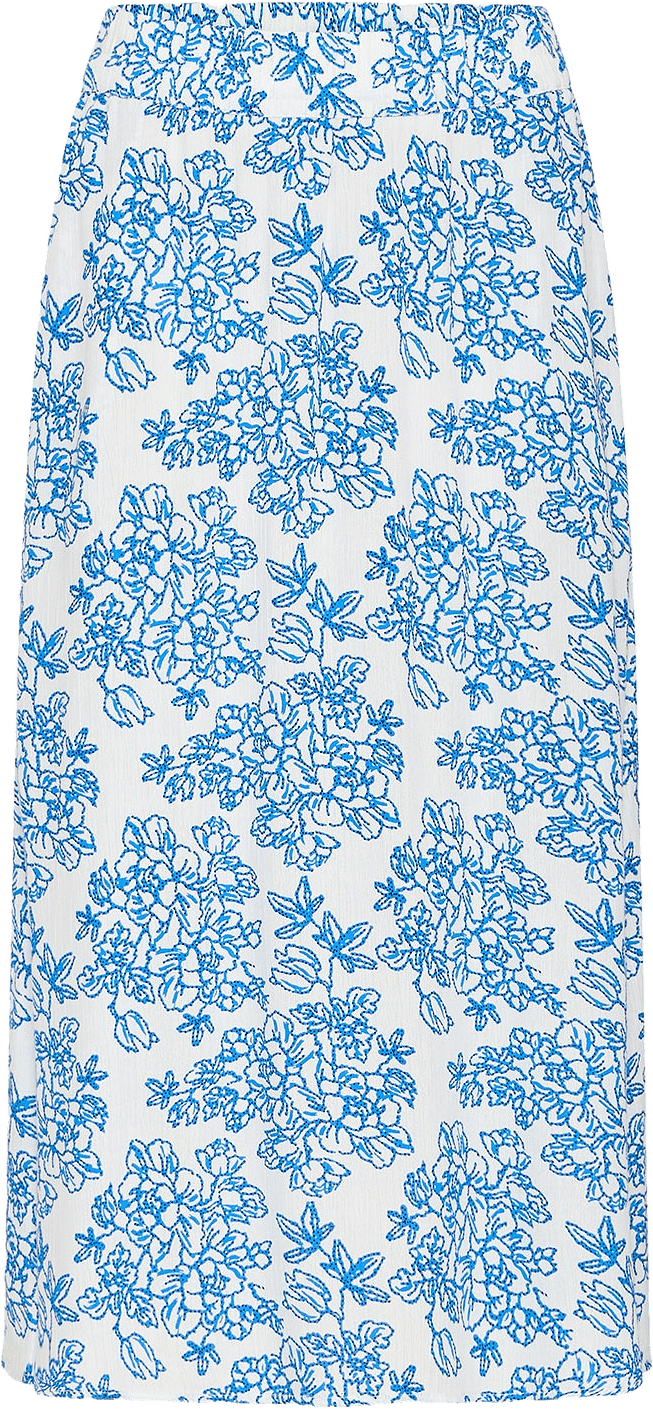 FREASE SK 2 Skirt, från Fransa, i färgen Blue Iolite Art.