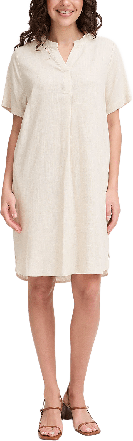 FRJUNA DR 1 Shirt, från Fransa, i färgen Birch Melange.