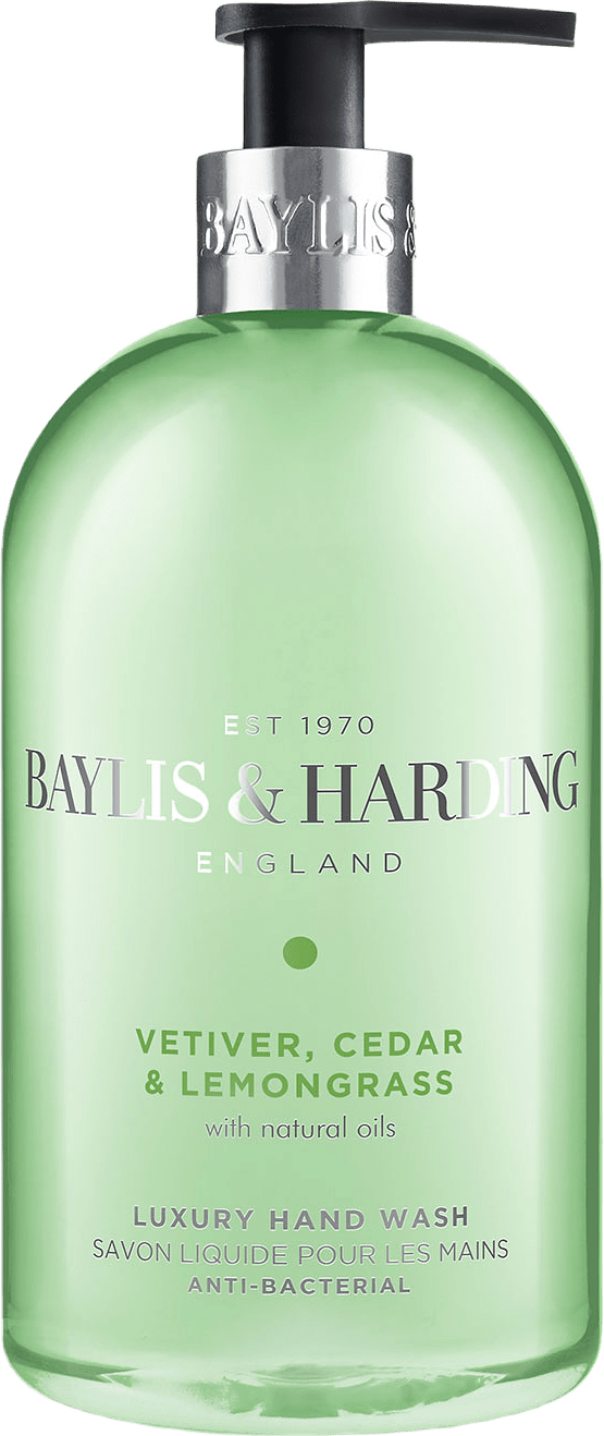Vetiver, Cedar & Lemongrass Hand Wash, från Baylis & Harding.
