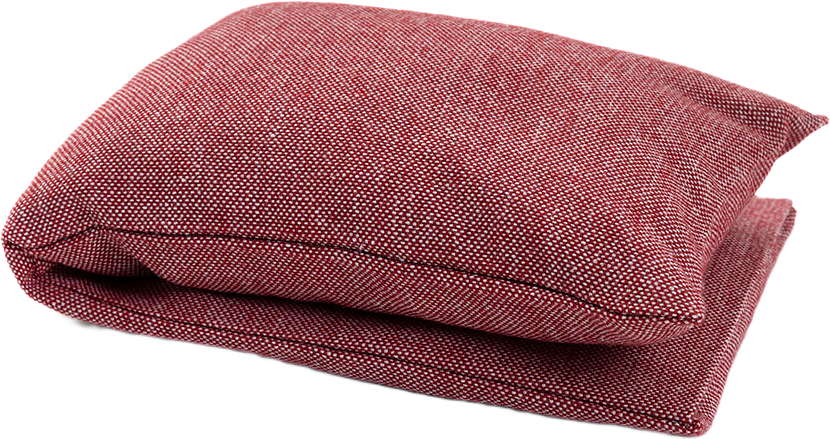 Cirkulär Ögonkudde, från Terrible Twins, i färgen Röd.