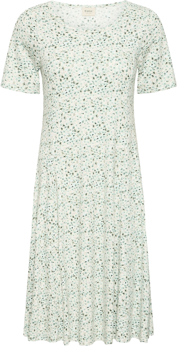 FRDOTTIE DR 10 Dress, från Fransa, i färgen Iceberg Green Art.