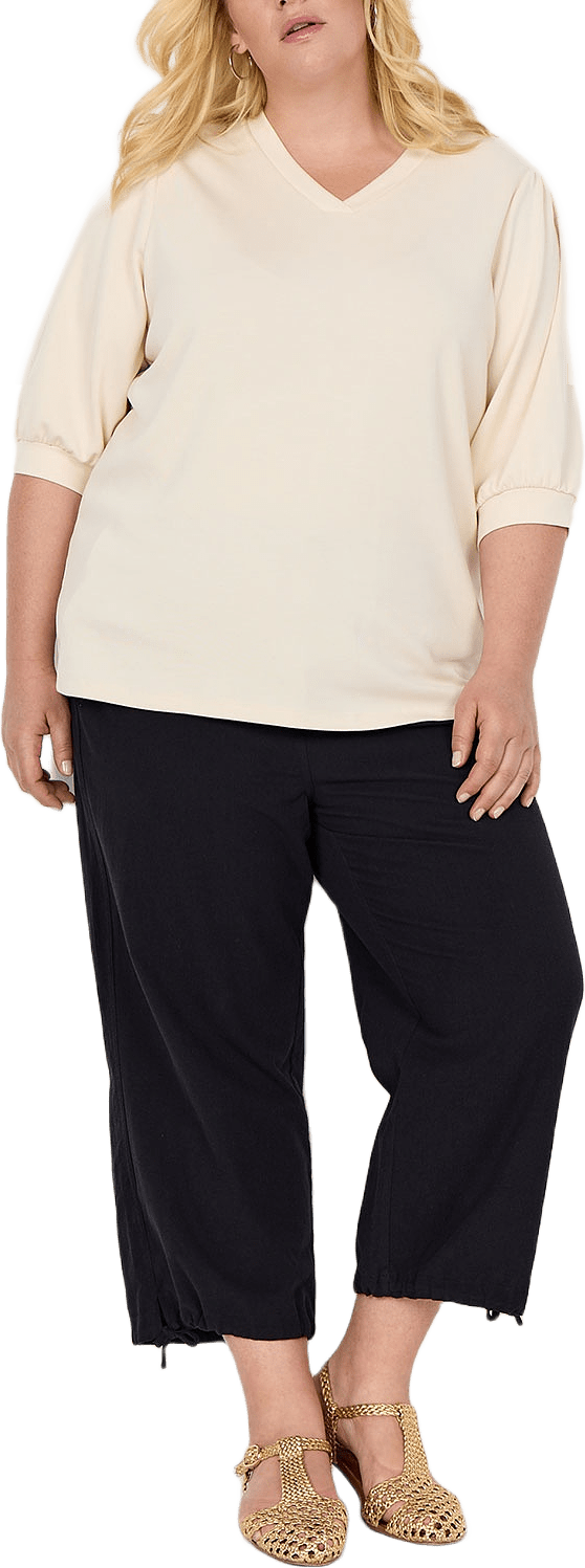 Wa-Sabina 8 Blouse, från Wasabi Concept, i färgen Cream.