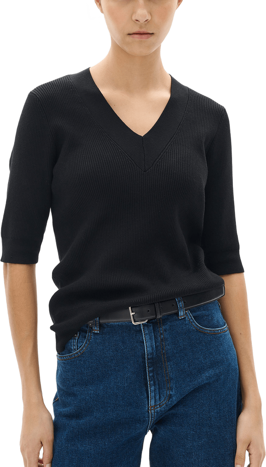 LeenahIW V-Neck Blouse; InWear Pullover