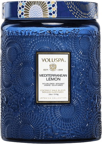 Mediterranean Lemon Large Jar Candle, från Voluspa.