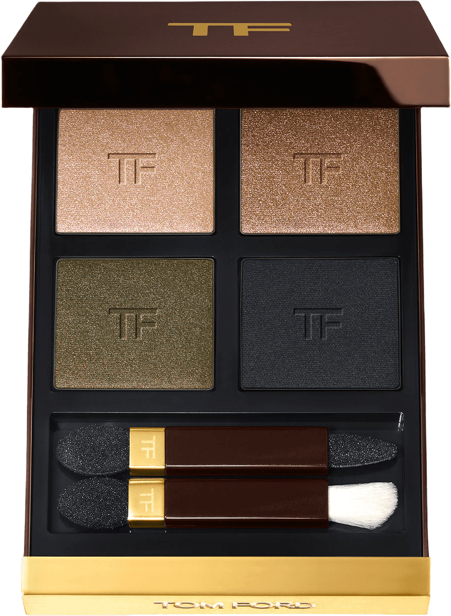 Eye Color Quad Creme Eyeshadow Palette, från Tom Ford, i färgen Olive Smoke.