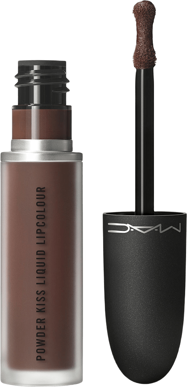 Powder Kiss Liquid Lip Color, från MAC Cosmetics, i färgen Chestnut.