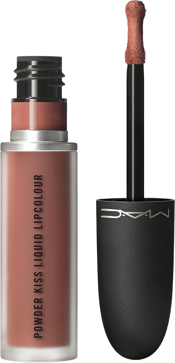 Powder Kiss Liquid Lip Color, från MAC Cosmetics, i färgen Habit.