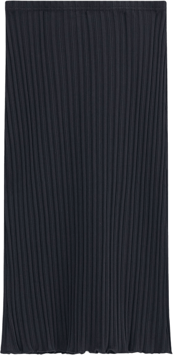 Cotton Rib Slip Skirt, från Filippa K, i färgen Black.