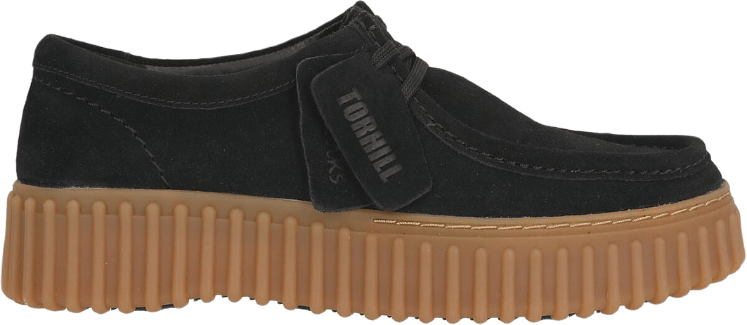Torhill Bee D, från Clarks, i färgen Black Sde.