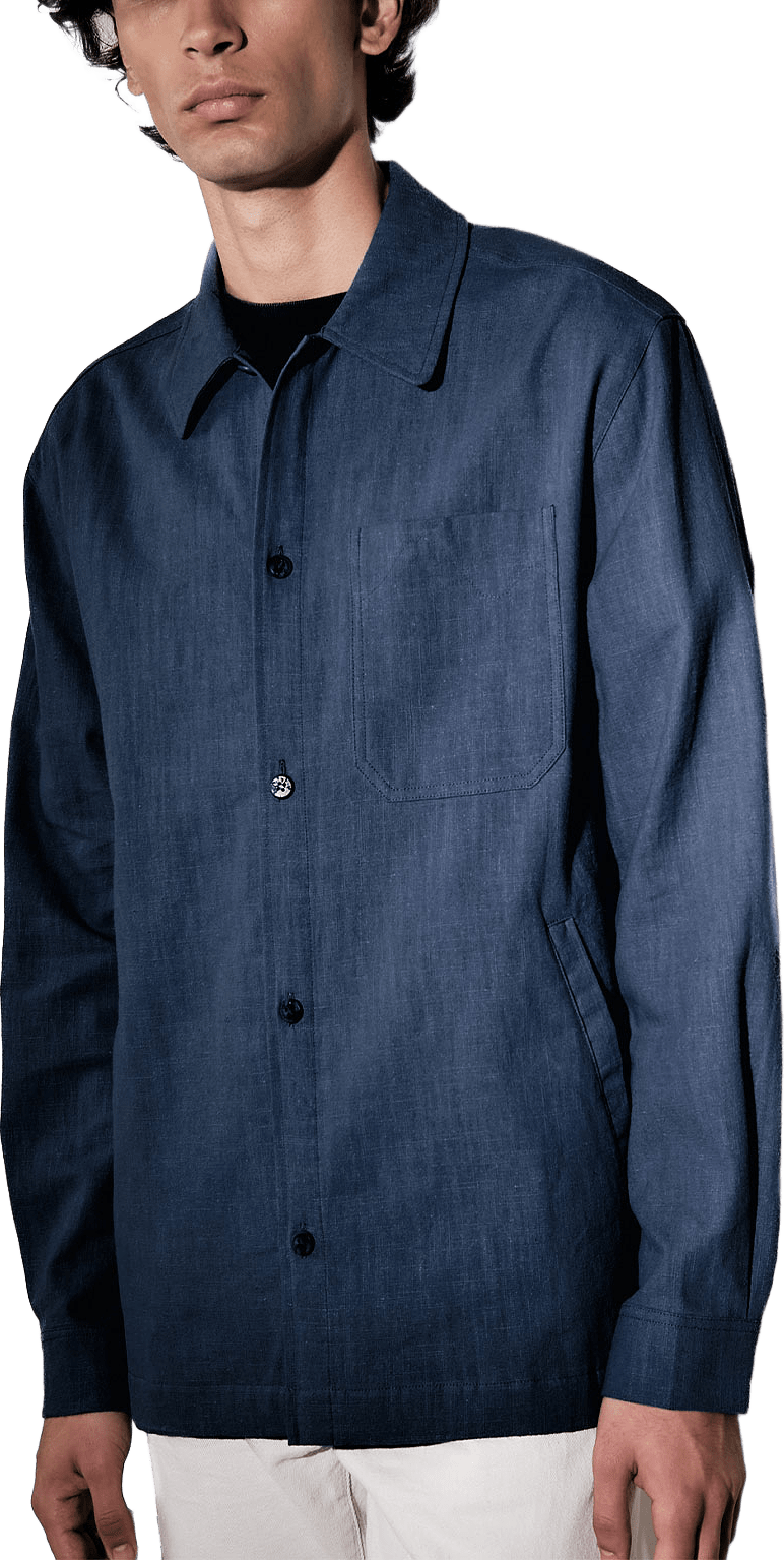 Frank Linen, från Brixtol Textiles, i färgen Dark Navy.