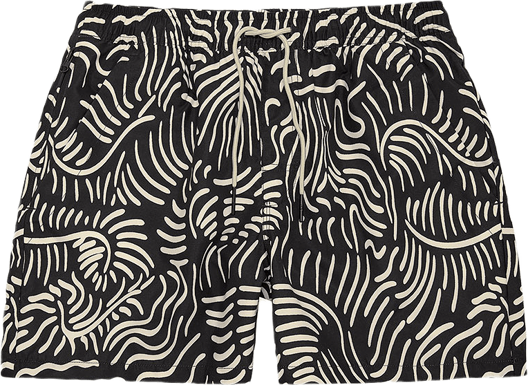 Tar Lorenzo Swim Shorts, från OAS, i färgen Black.