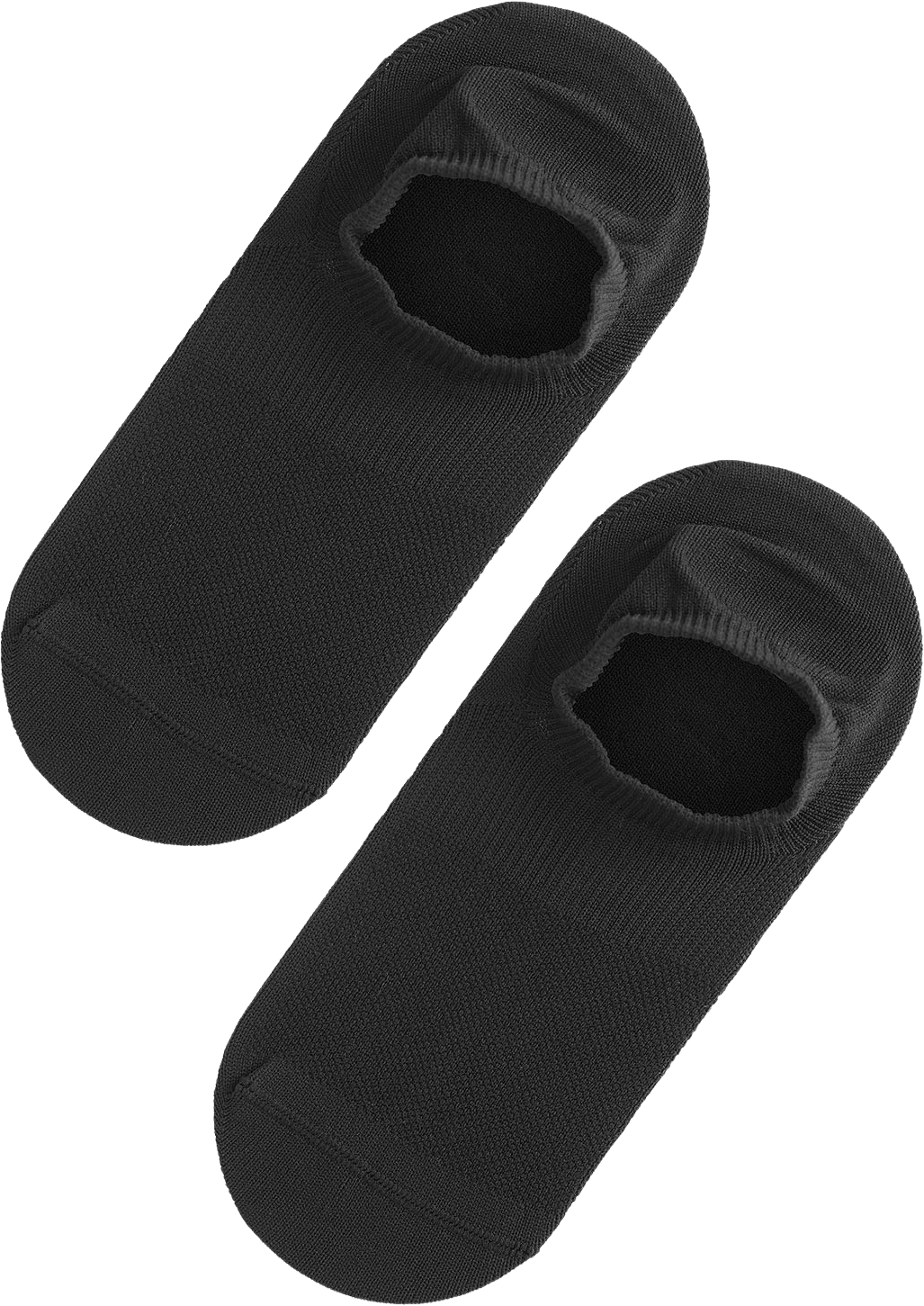 2-pack Functional No-Show Socks, från Röhnisch, i färgen Black.