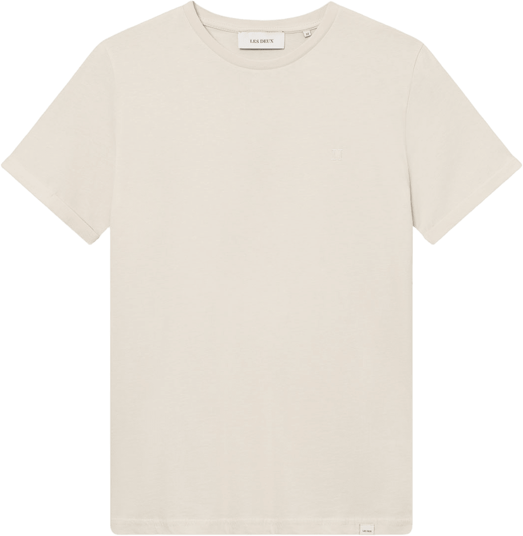 Core Tonal T-Shirt, från LES DEUX, i färgen Ivory.