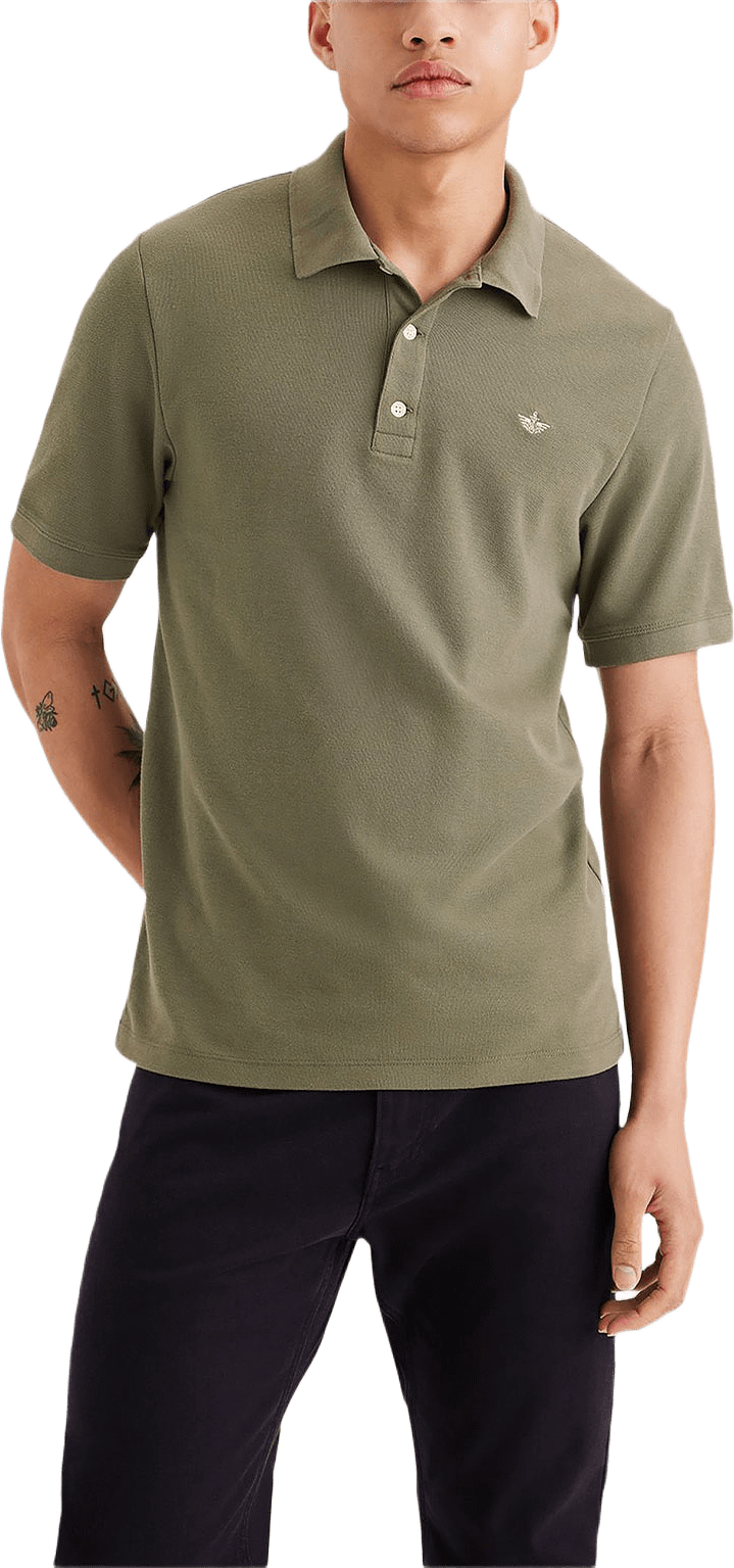 T2 Polo Coolmax, från Dockers, i färgen Camo.