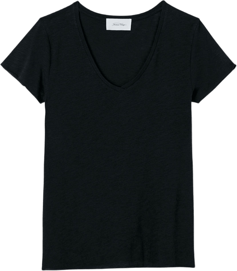 Jacksonville T-shirt, från American Vintage, i färgen Noir.