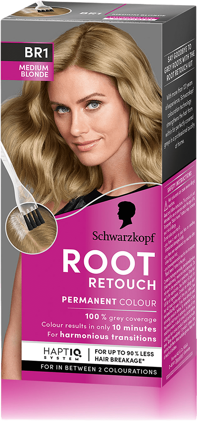 Root Retouch Permanent Colour, från Schwarzkopf, i färgen Medium Blond.