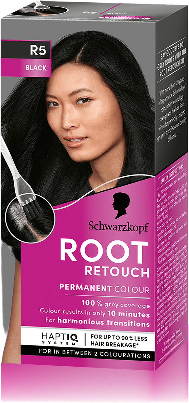 Root Retouch Permanent Colour, från Schwarzkopf, i färgen Black.