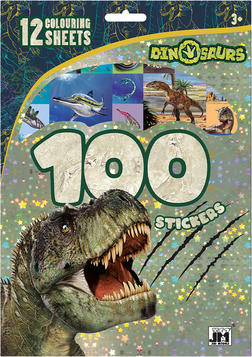 Dino 100 Stickers, från SENSE.