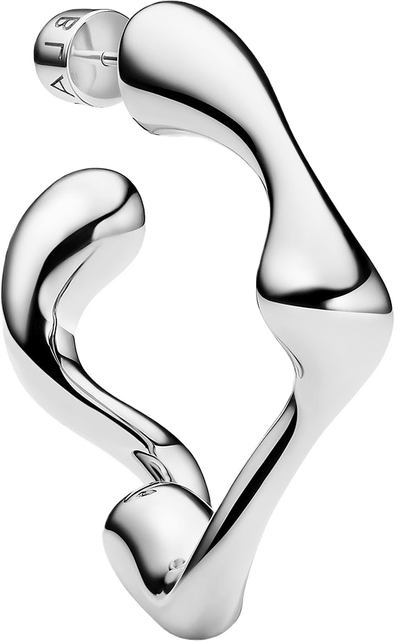 Splash Hoop Small, från Maria Black, i färgen Silver.