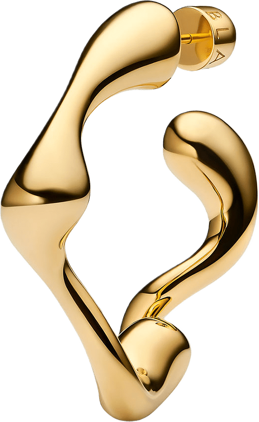 Splash Hoop Small, från Maria Black, i färgen Gold.