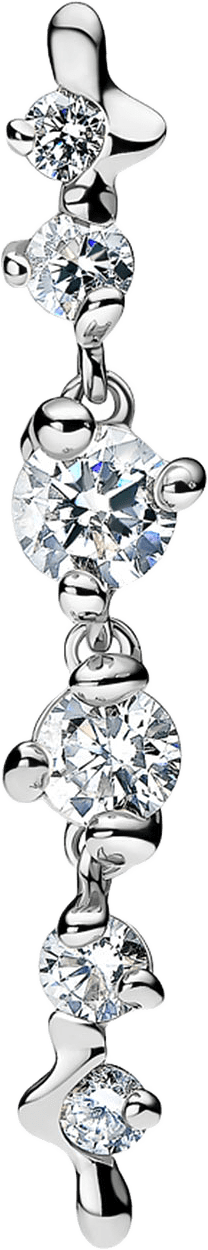 Arctic Earring Medium, från Maria Black, i färgen Silver.