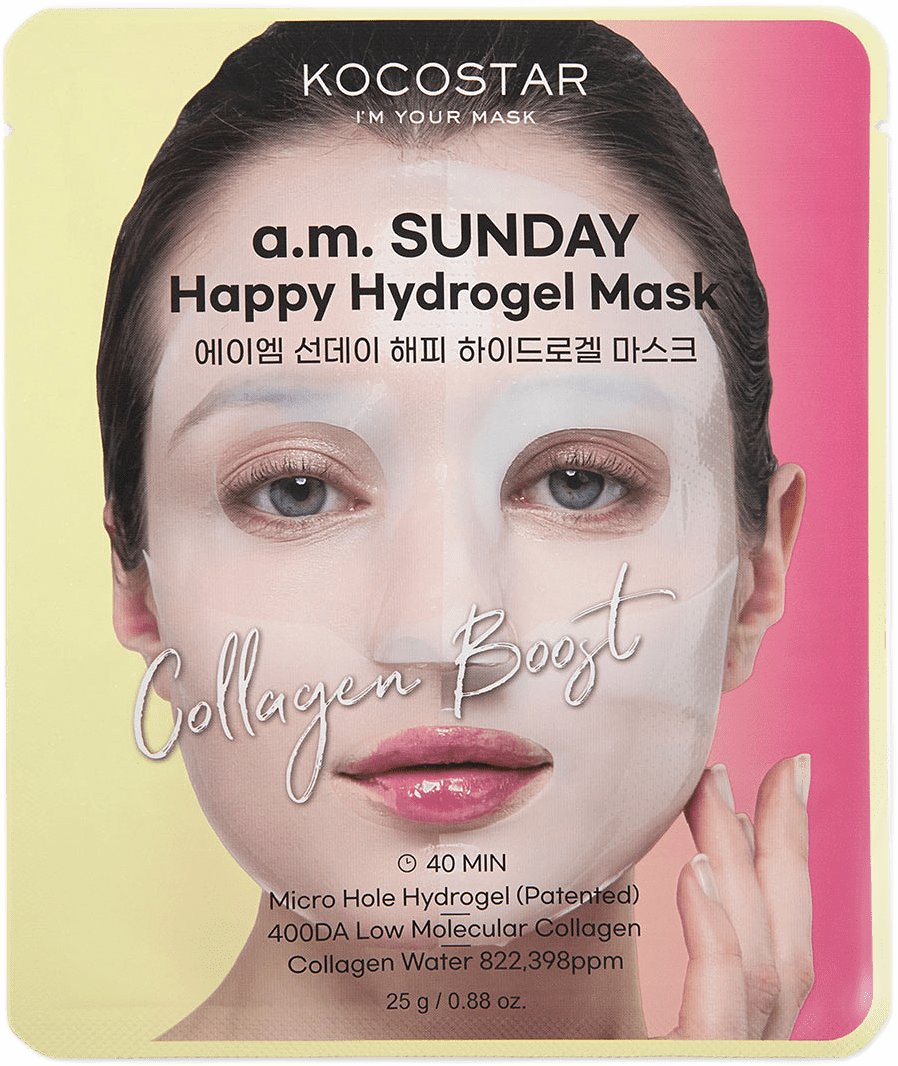 a.m. SUNDAY Hydrogel Collagen Mask, från Kocostar.