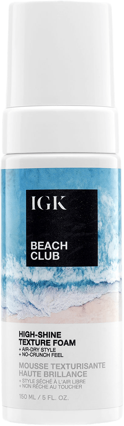 Beach Club High Shine Texture Foam, från IGK.