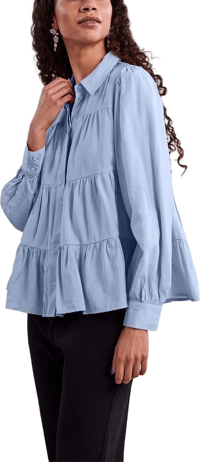 Yaspala Shirt, från Y.A.S, i färgen Kentucky Blue.