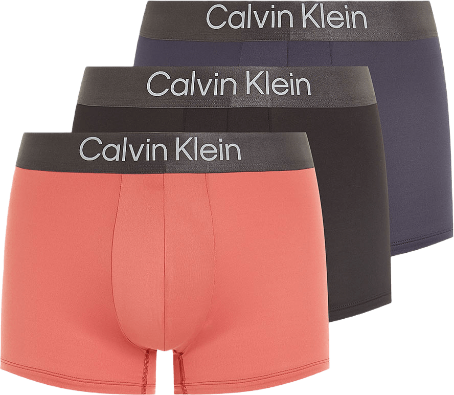 Trunk 3-Pack, från Calvin Klein, i färgen Black, Speakeasy, Antique Pink.