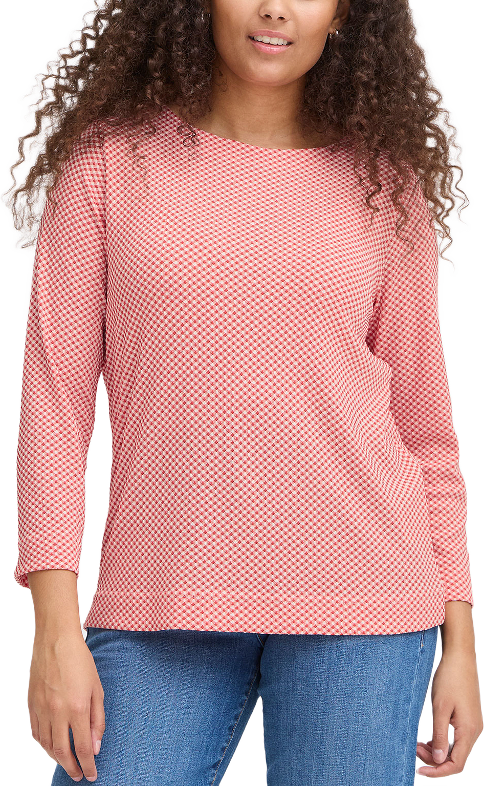 NIA 2 T-shirt, från Fransa, i färgen Poinsettia Mix.