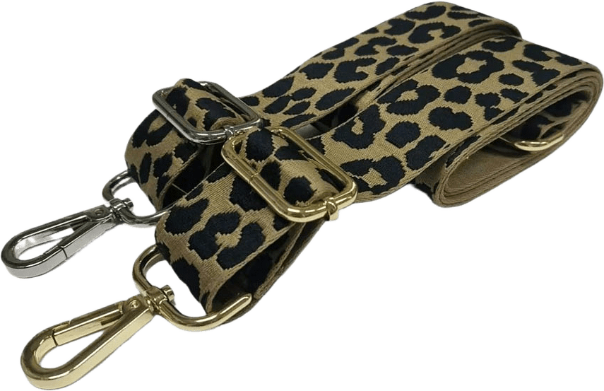 Shoulder Strap Webbing Leopard, från Ceannis, i färgen Leopard.
