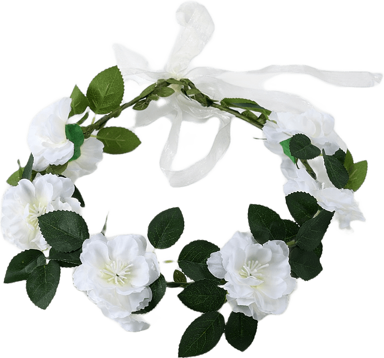 Blomkrans GEMMA, från Appear, i färgen White.