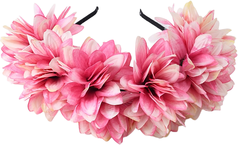 Blomkrans LOU, från Appear, i färgen Pink.