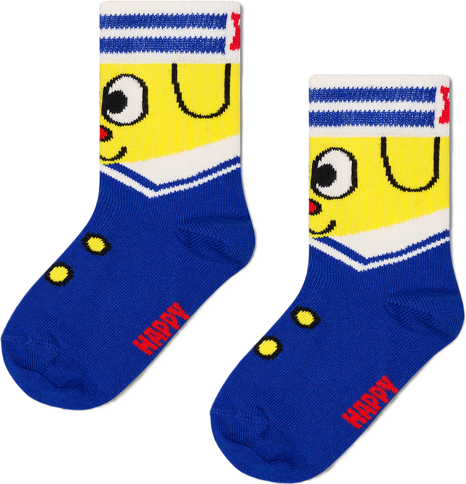 Kids Sailor Sock, från Happy Socks, i färgen Blue.