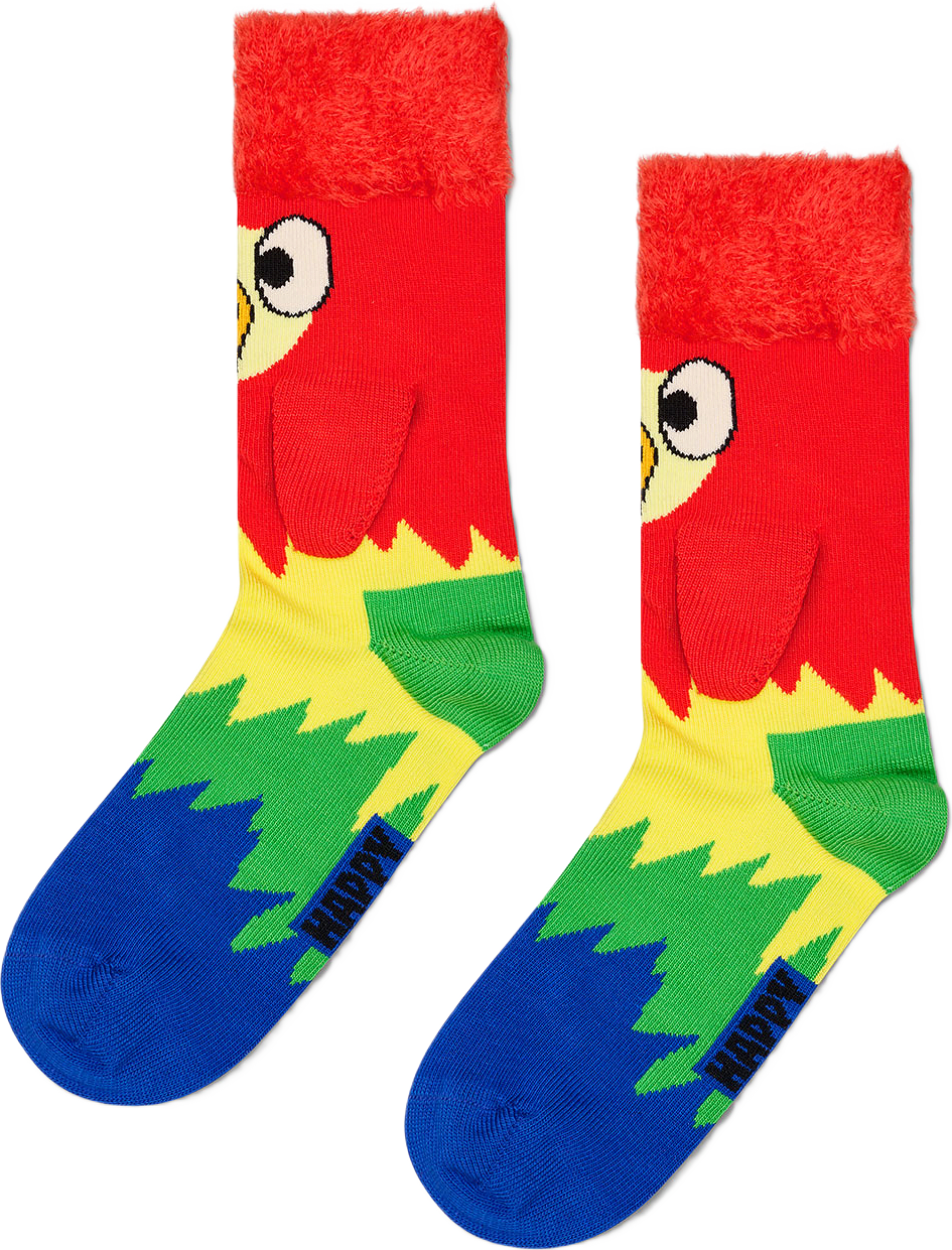 Kids Parrot Sock, från Happy Socks, i färgen Red.