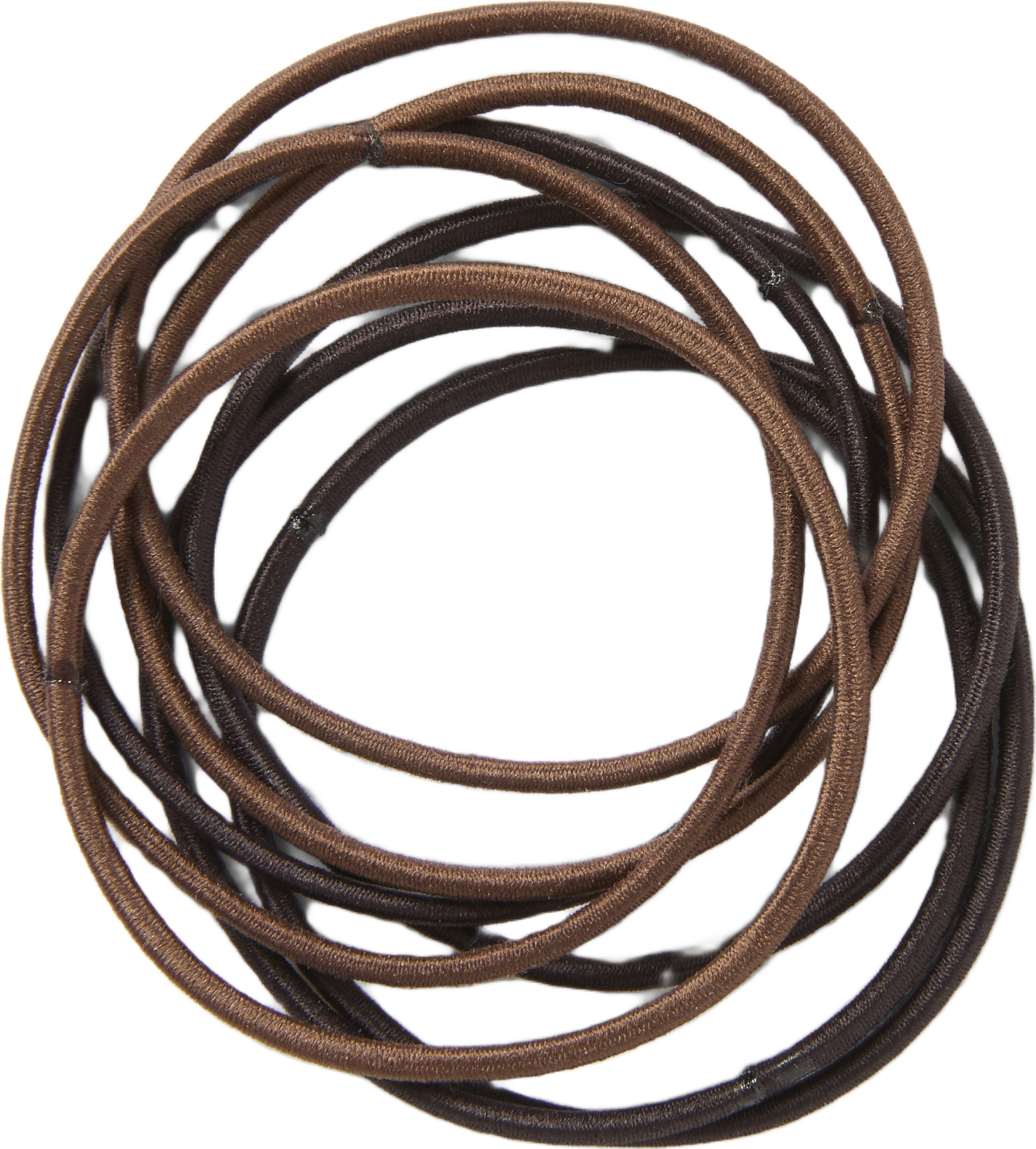 Hårsnoddar 8-pack, från Å BEAUTY, i färgen Brown.