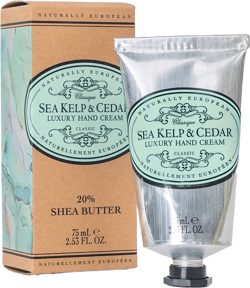 Hand Cream Sea Kelp & Cedar, från Naturally European.