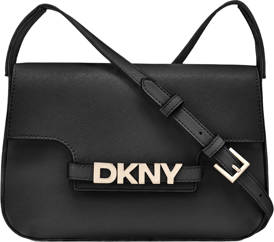 AVRIL Crossbody bag, från DKNY, i färgen Black/Gold.