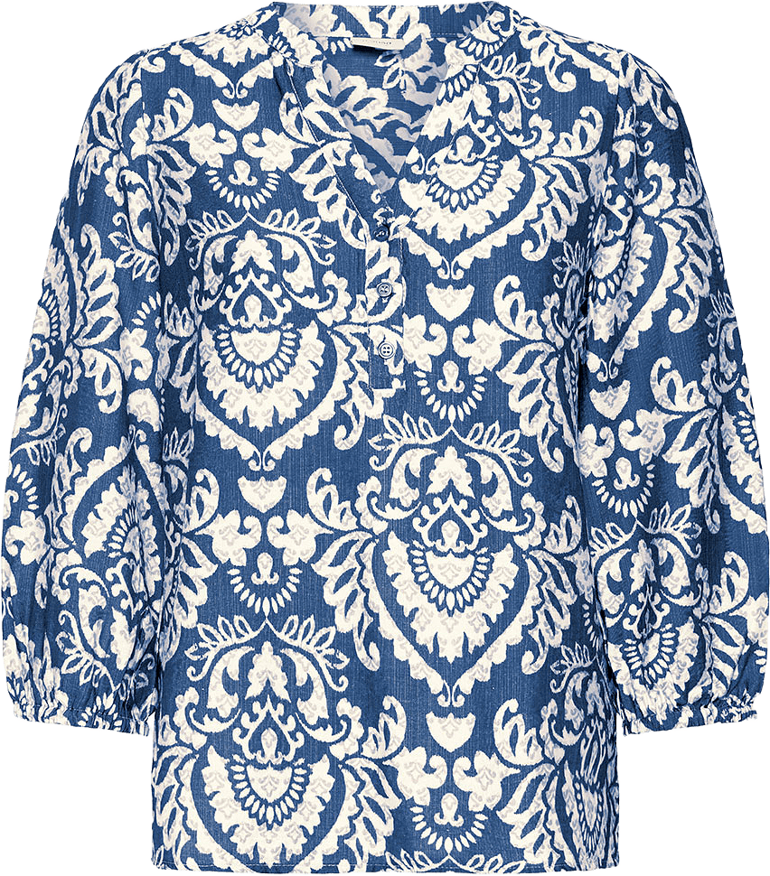 FRLILI Blouse, från Fransa, i färgen Navy Blazer Art.