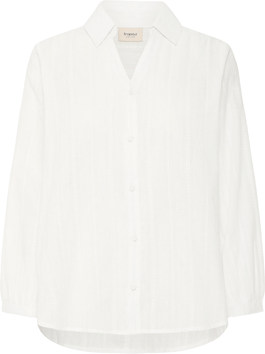 FRHANNIE Shirt, från Fransa, i färgen Blanc De Blanc.